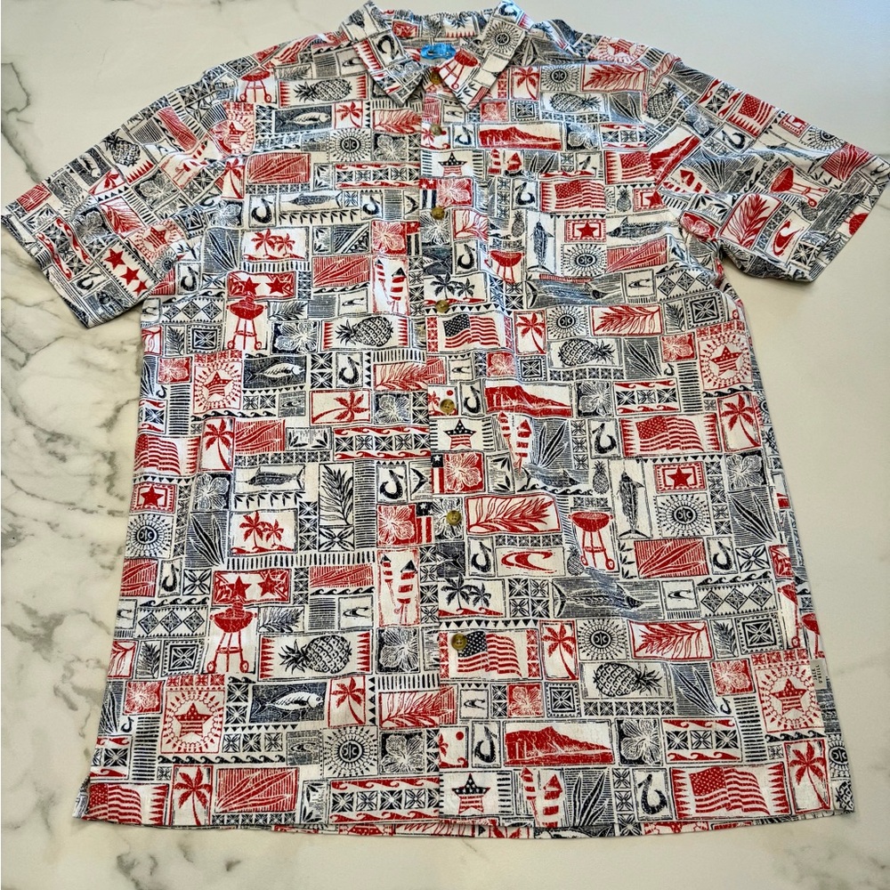 O’Neil Surf Shirt - Patriotic Print